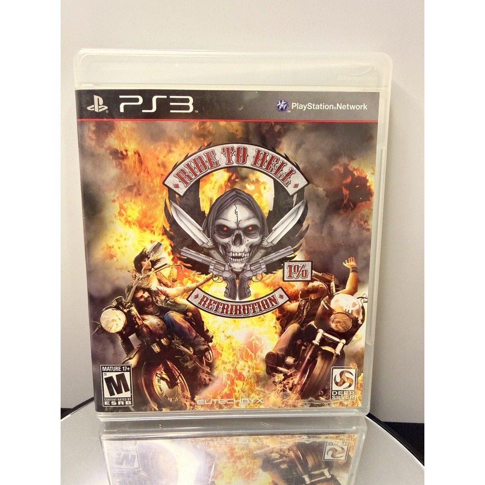 Ride to Hell Retribution (Sony PlayStation 3, 2013) Complete CIB MINT DISC